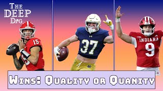 How Much Should Strength of Schedule Matter in College Football?
