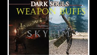 Colorful Magic Weapon Buffs For Skyrim