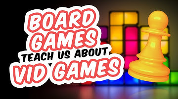 What can traditional games teach about video game design #indiegamedev