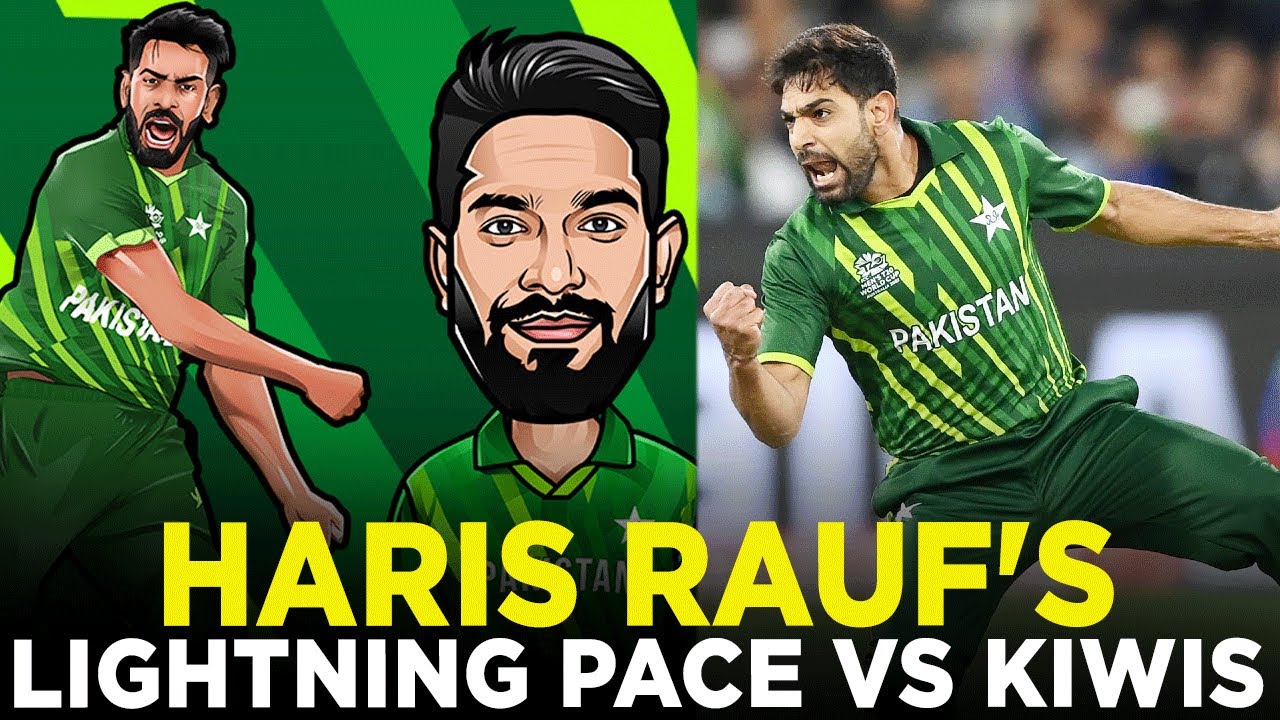 Haris Rauf's Lightning Pace | Watch All Wickets Taken Against Kiwis in ...