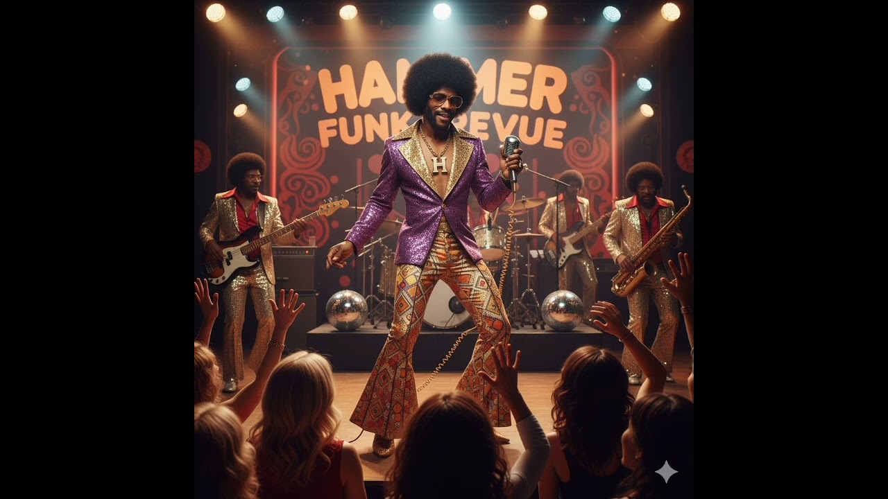 MC Hammer U can't touch this '70s funk AI 