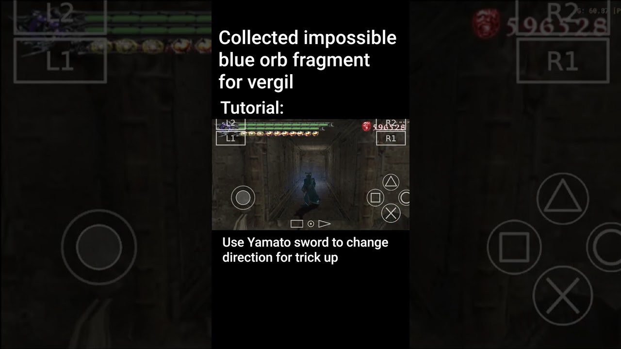 Dmc3 Mission 9 Hidden Blue orb fragment by Vergil