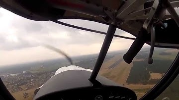 Crosswind and sideslip - Ikarus C-42