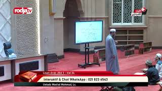 [LIVE] Ustadz Mas'ud Mahmud, Lc - Lisan Arab 3