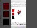 CorelDRAW Tips & Tricks for Beginner & Experts | Color Gradient #shorts #coreldrawtutorial #design