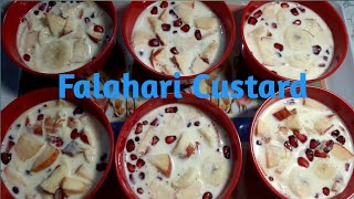 बिना कस्टर्ड के बनाएं स्वादिष्ट फलाहारी कस्टर्ड | Falahari Fruit Custard Recipe screenshot 3
