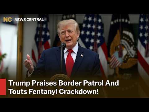 WHITE-HOUSE ADDRESS: Trump Praises ICE & Border Patrol, Touts Fentanyl Crackdown | AC1Z