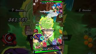 "New LR Full Power Broly Cooked New Ultra Gogeta Blue With One Strike🐂☠️" #dragonballlegends #dbl