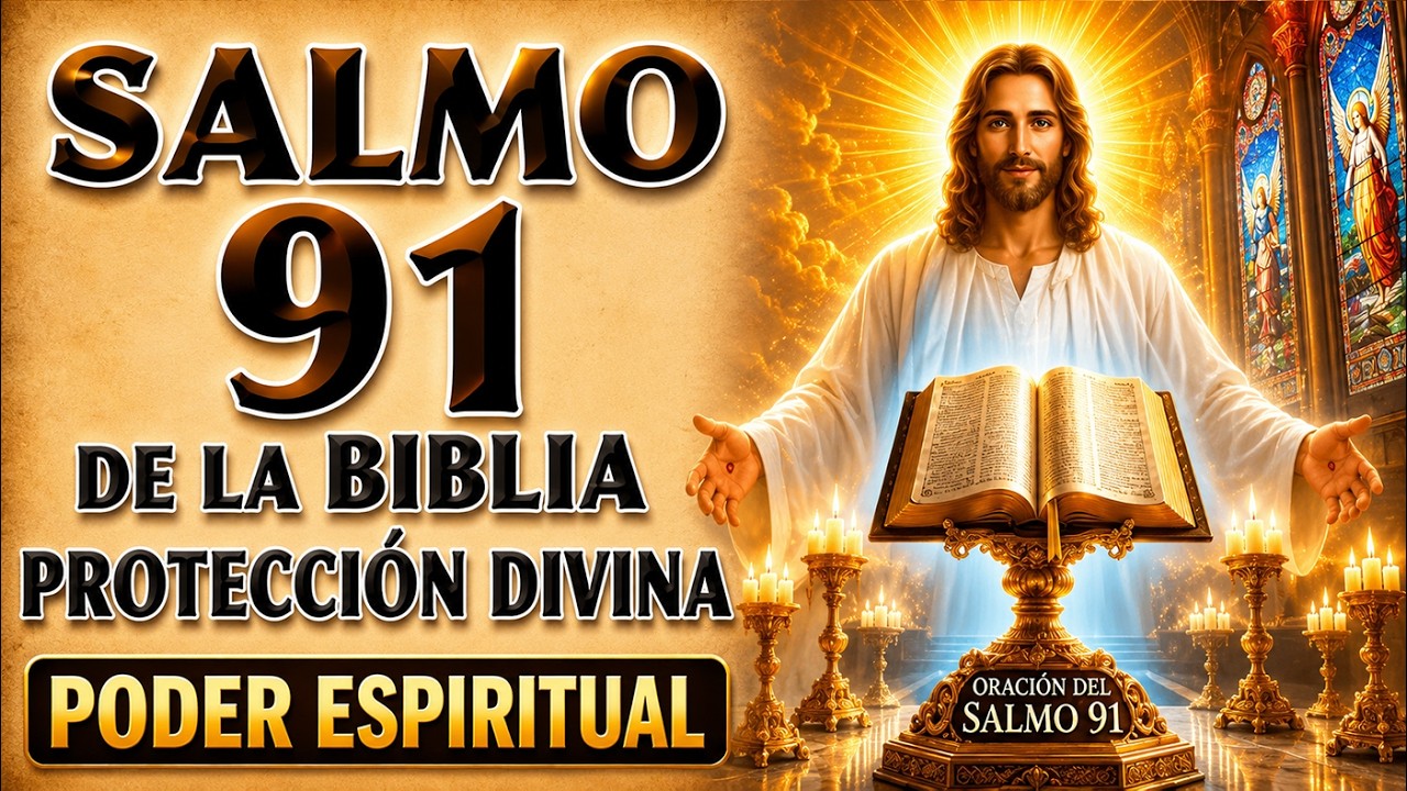 SALMO 91 DE LA BIBLIA PROTECCIÓN DIVINA Y PODER ESPIRITUAL - YouTube