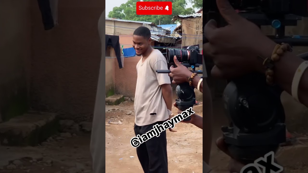 CLINTON JOSHUA AND SARIAN MARTINS ON THE SET OF FINDING HOPE