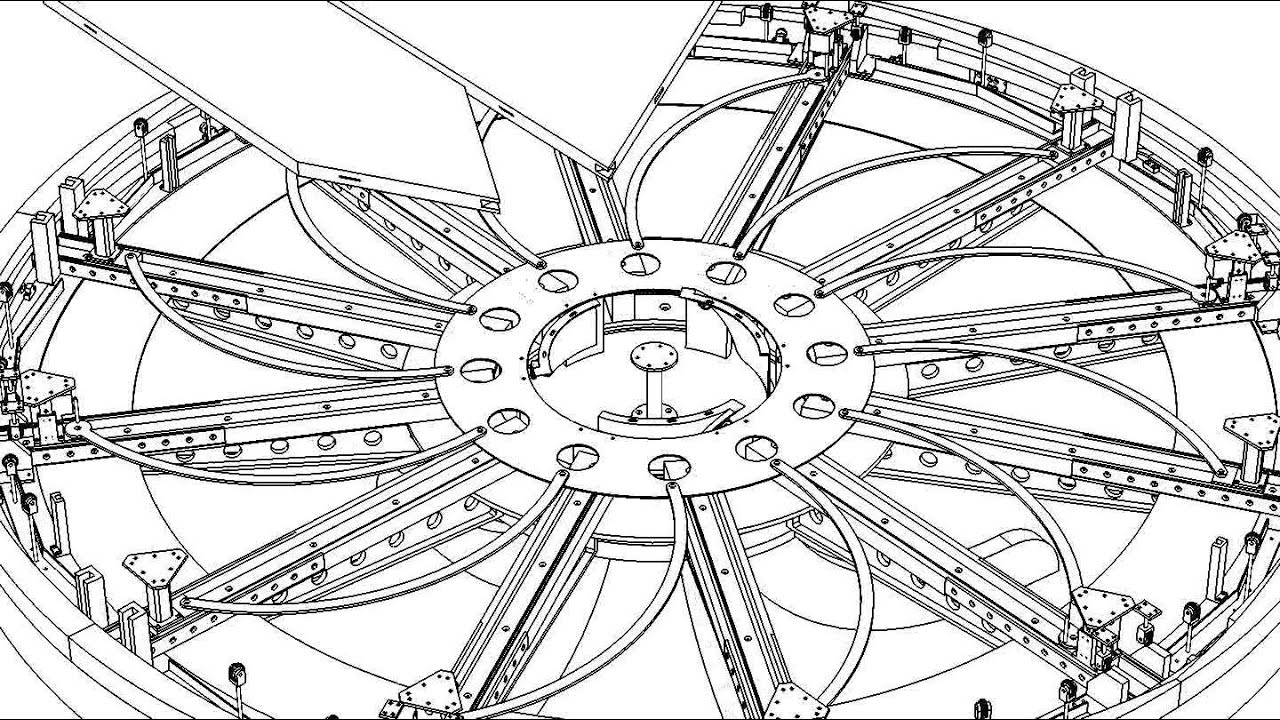 Expanding Circular Table Hardware : Table Fletcher Capstan Table Cost Automatic Expanding Table Round Table That Expands By Turning