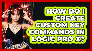 How Do I Create Custom Key Commands In Logic Pro X? - Electronic Mix Masters
