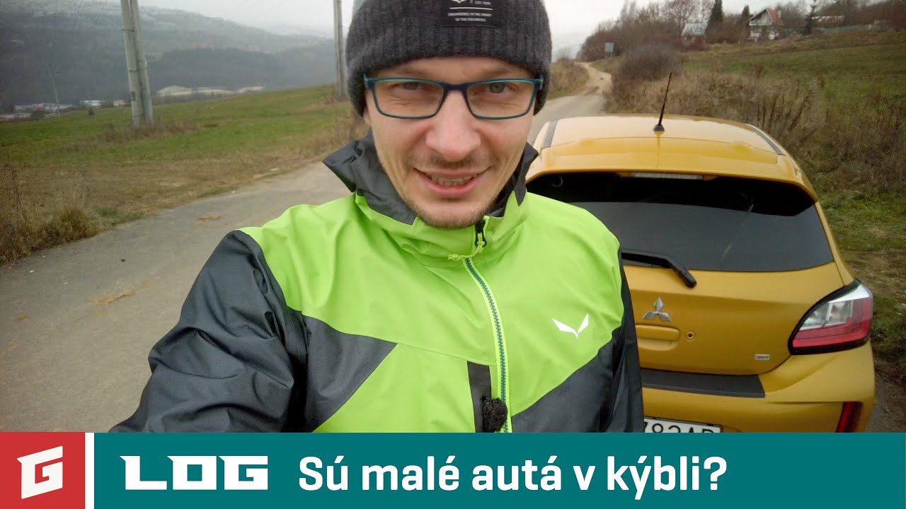 GLOG#64 - MITSUBISHI - Space Star 1.2 MIVEC CVT - SÚ MALÉ AUTÁ V KÝBLI? - GARÁŽ.TV - Šulko