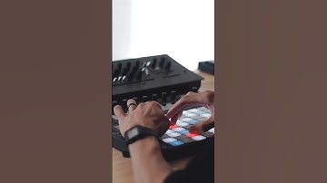 Ableton Push 2 Minilogue XD #ableton #fingerdrumming #minilogue #korg