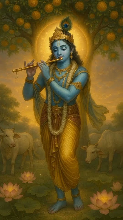 In the melody of His flute lies the rhythm of the universe 🙇