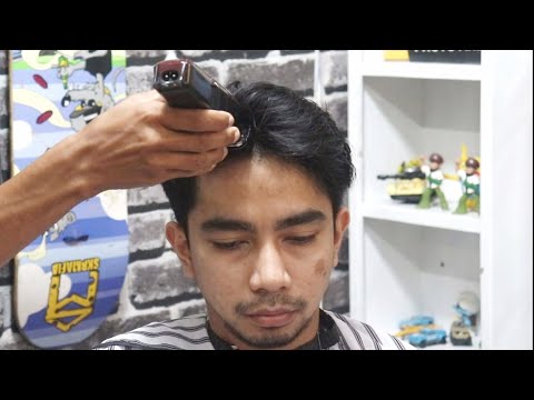 Mid fade - Men's haircut - ASMR BARBER💈.