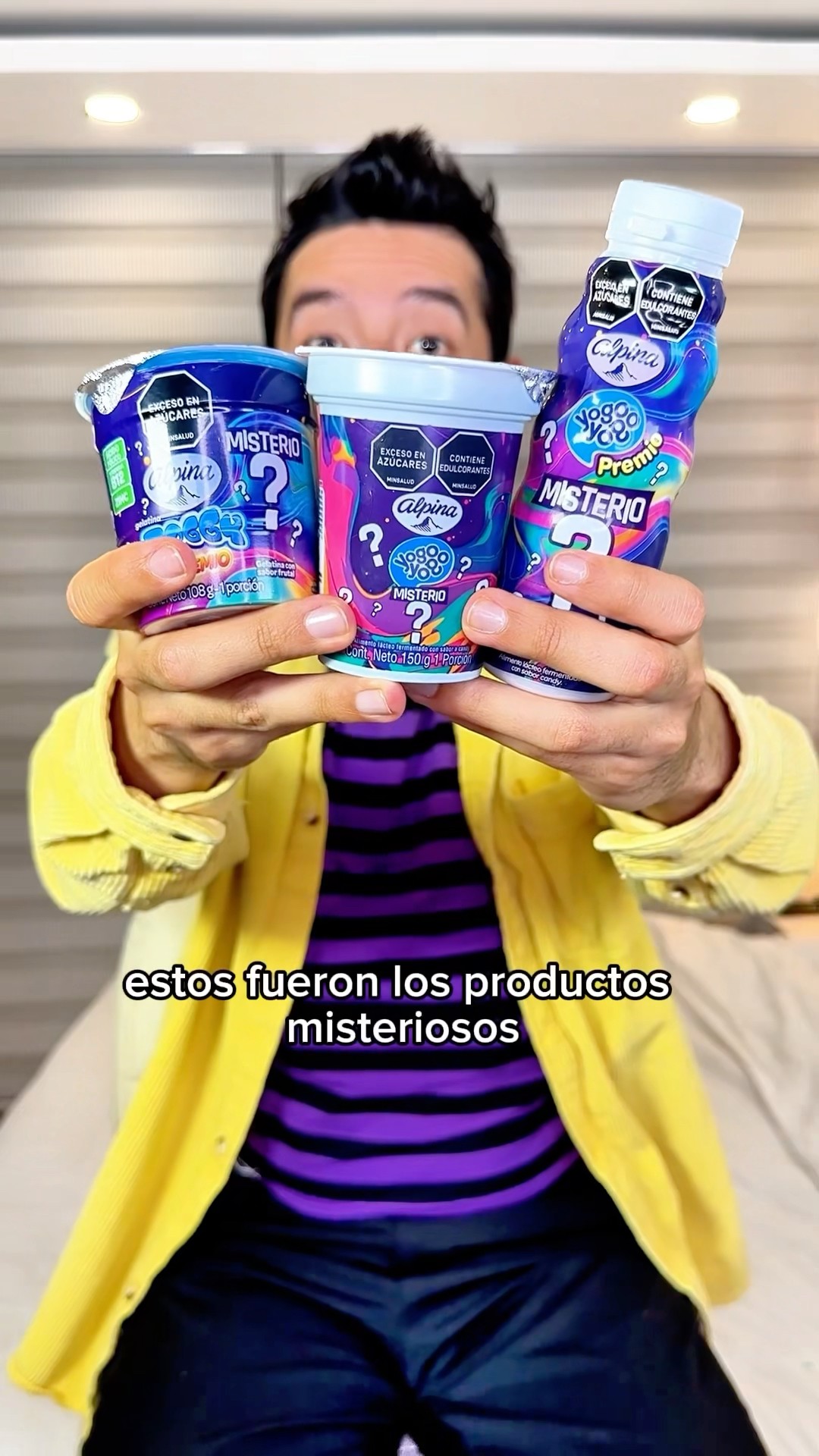 Probando los productos Misteriosos que encontré en @Alpinacol #SaborMisterio  #Publicidad