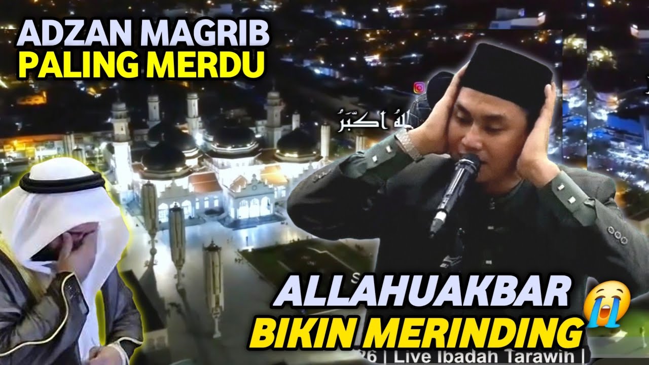 Baru! Adzan magrib paling termerdu 1447H, Irama Rost Populer versi bilal😭🇮🇩 Power full azan