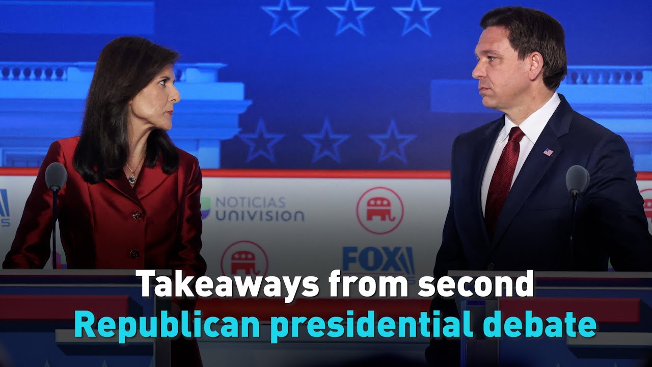 Takeaways from second Republican presidential debate - YouTube