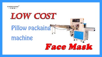 Low Cost Automatic Pillow Packaging Machine For Food, Daily Necessities, Hardware, Medicine