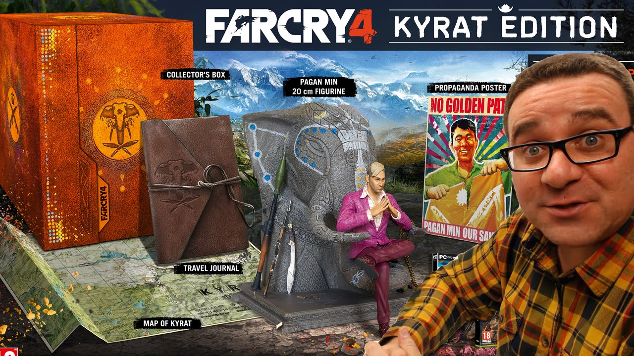 UNBOXING FAR CRY 4 KYRAT COLLECTOR'S EDITION - YouTube