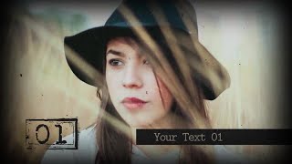 Old Slides After Effects Templates