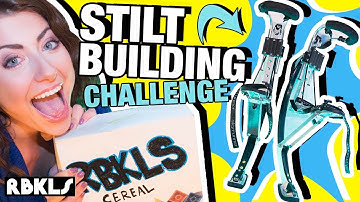 LEGO Stilt Building Challenge! - REBRICKULOUS