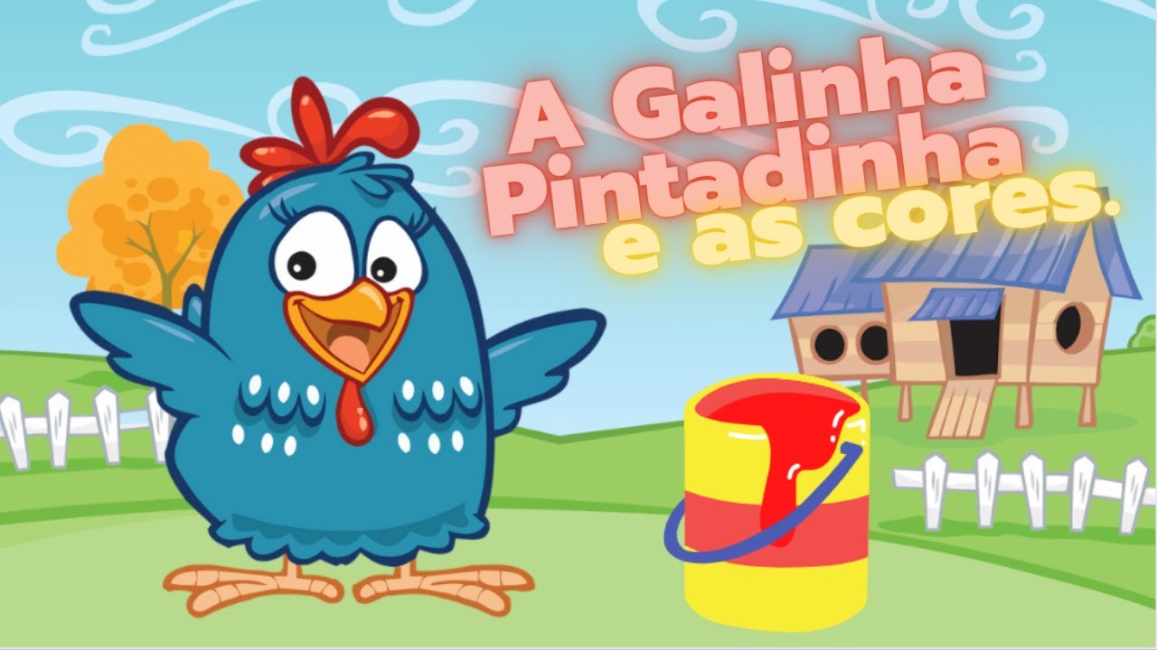 Galinha Pintadinha brincando com as cores. - YouTube