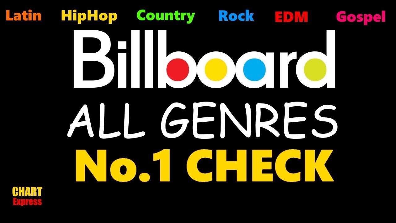 Billboard No 1 Check All Genres October 14 2017 ChartExpress