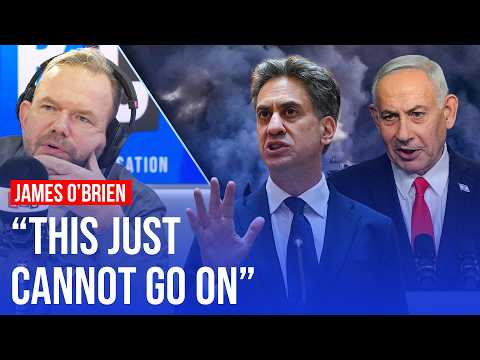 UK announces sanctions on Israeli settlements | James O'Brien reacts