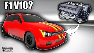 Building an F1 V10 Station Wagon! | Automation Game & BeamNG.drive