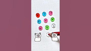 Could you help me connect the numbers from 1 to 10, please !? 🥺 #drawing #line #maths #quiz #shorts