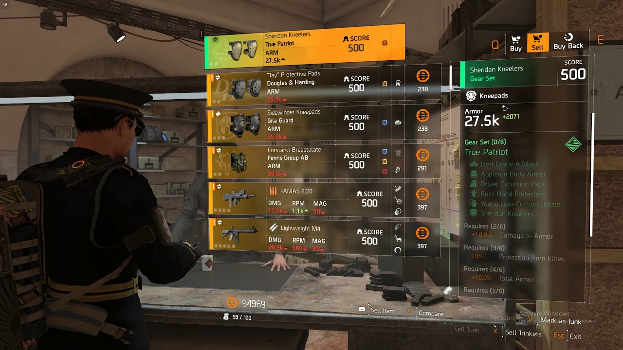 Tom Clancy's The Division 2 TU5 Menu problems 1 - YouTube