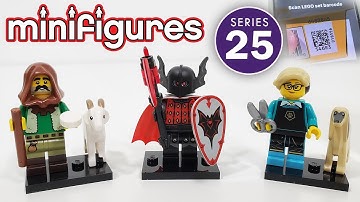 Using Big QR Codes to Identify the Series 25 LEGO Minifigures I want!