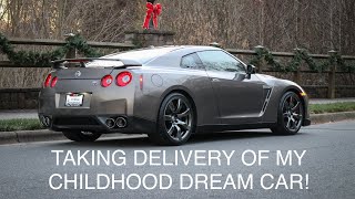 TAKING DELIVERY OF MY 2009 NISSAN GT-R! (CHILDHOOD DREAM CAR)