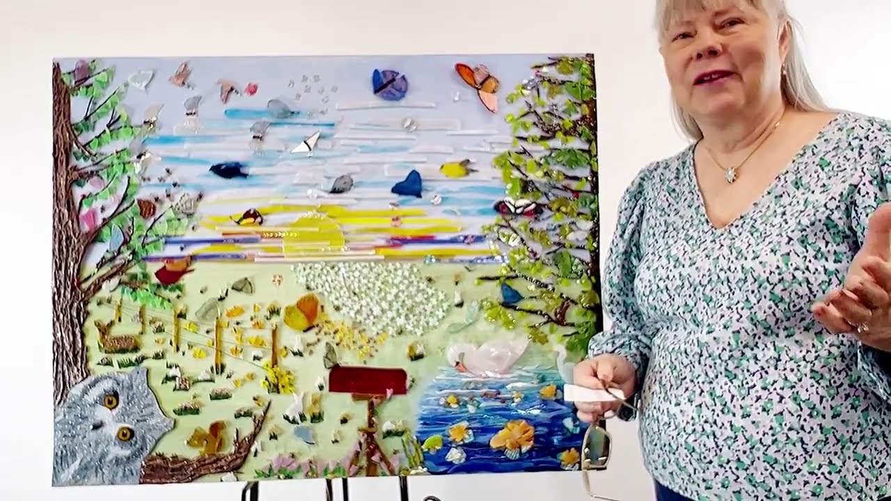 One Whimsical Lane: A Journey Through My Glass Artwork