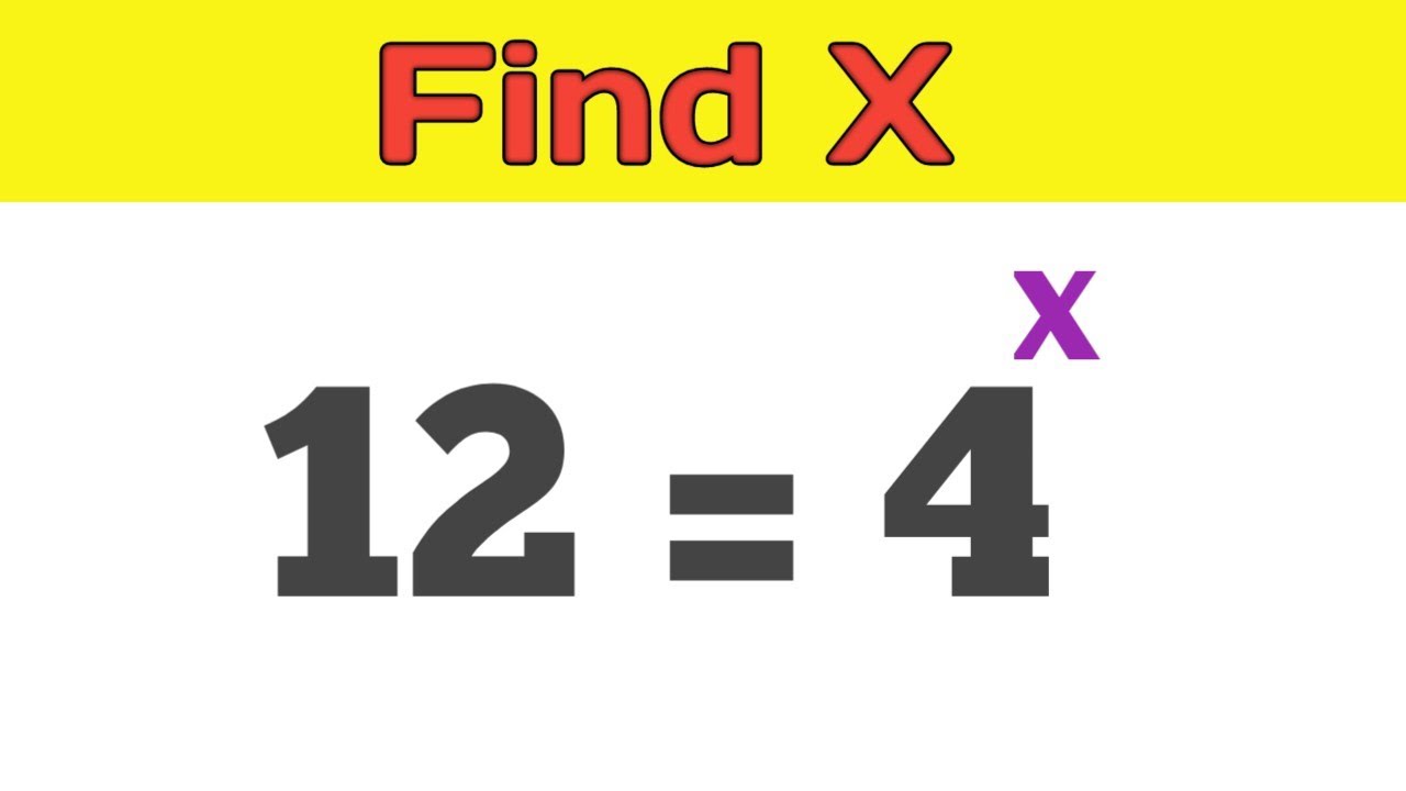 Nice Exponent Math/ Find the Value of X/Math Simplection #maths # ...