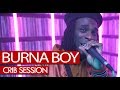 Burna Boy freestyle - Westwood Crib Session (4K)