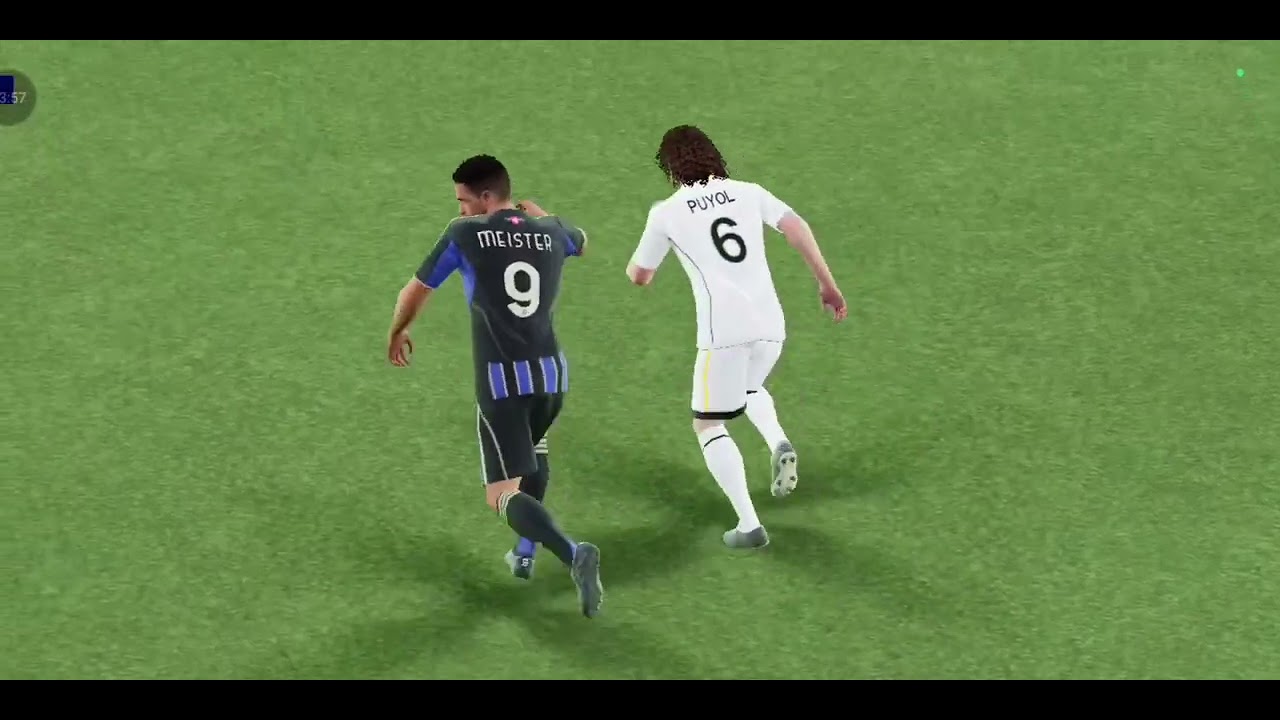 Pes gameplay.......1st half...... last minute goal 