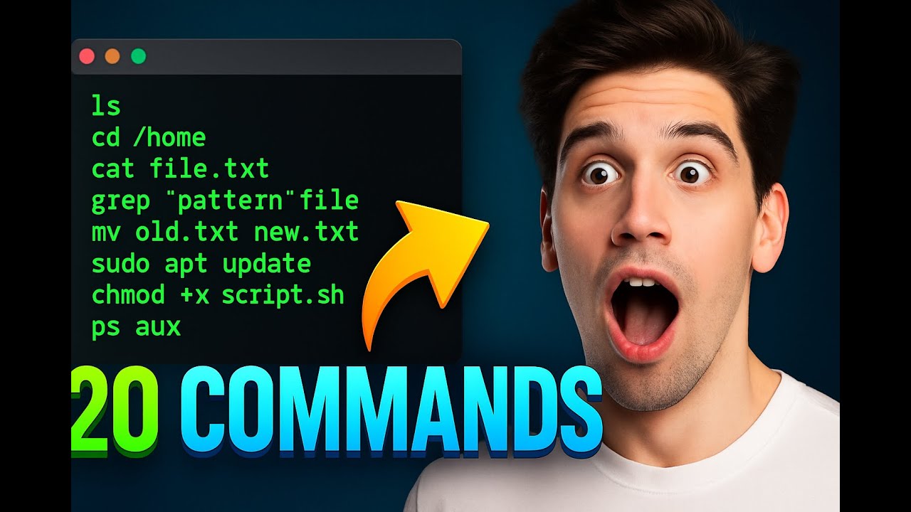 20 Linux Commands You NEED to Know in 2025 - YouTube