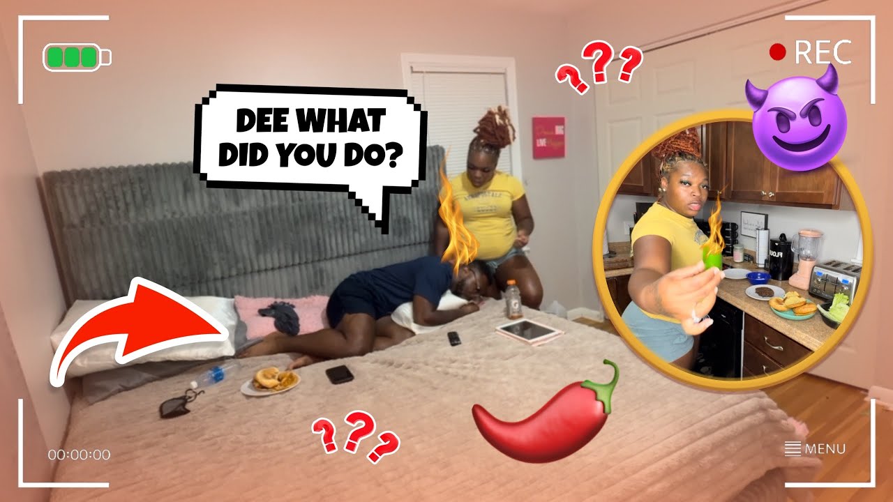 Тайно добавляю перец халапеньо 🌶️ в бургер моего жадного жениха *он тут же об этом пожалел*