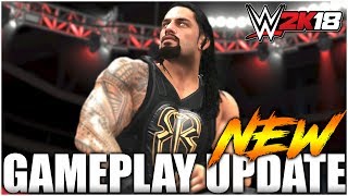 WWE 2K18 Gameplay Updates - Position Feeding + Carry & Drag System  (New Features) screenshot 2