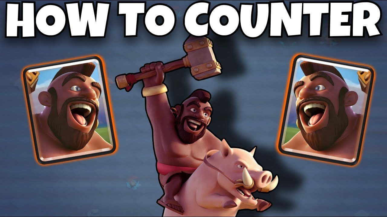 Hog Rider Simple 17 Easy Ways to Counter Hog Rider (Clash Royale) - YouTube