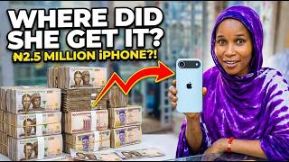 YOUNG HAUSA FULANI  GIRL BUYS iPhone 17 Air WITH MILLIONS IN CASH — WHERE DID THE MONEY COME FROM?