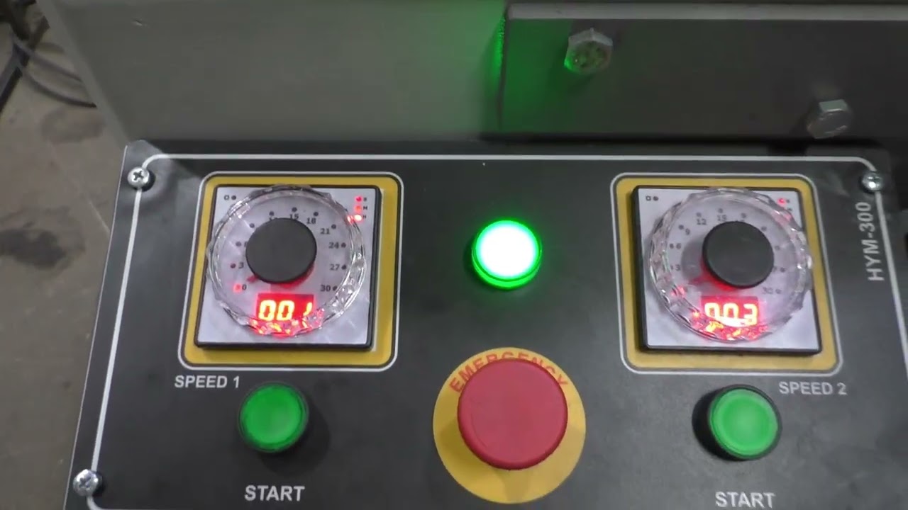 BEcom Fork Mixer, Model: BE-FRKM-110, Running.