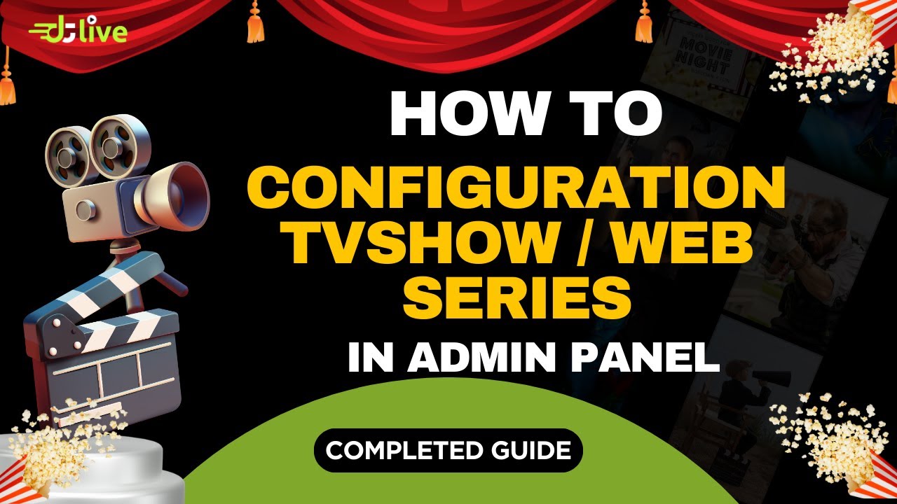 How To Configuration TVShow _ Web Series in Admin Panel - YouTube