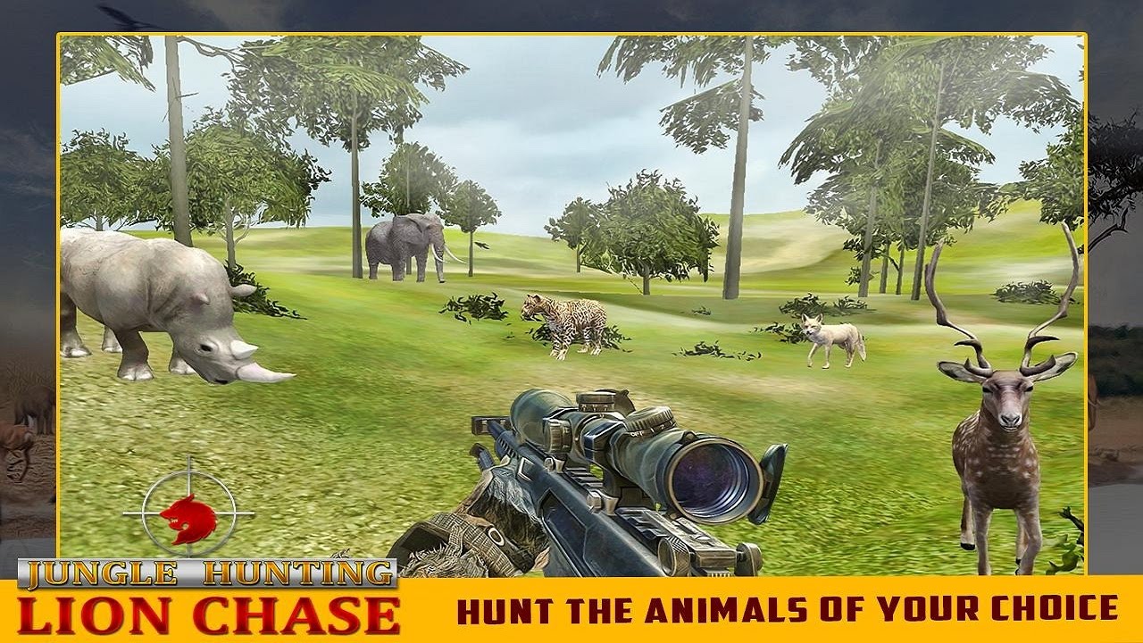 Jungle Hunting Lion Chase Android Gameplay HD