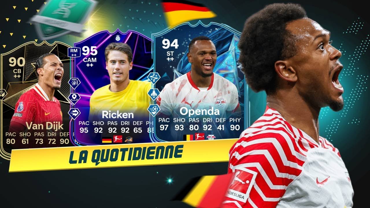 SBC DE OPENDA & RICKEN HEROS / ÉVOLUTION "VOTRE JOUET PRÉFÉRÉ" / KRISTENSEN TOTS GRATUIT !