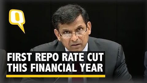 RBI Cuts Repo Rate by 25 BPS, First Rate Cut This Financial Year