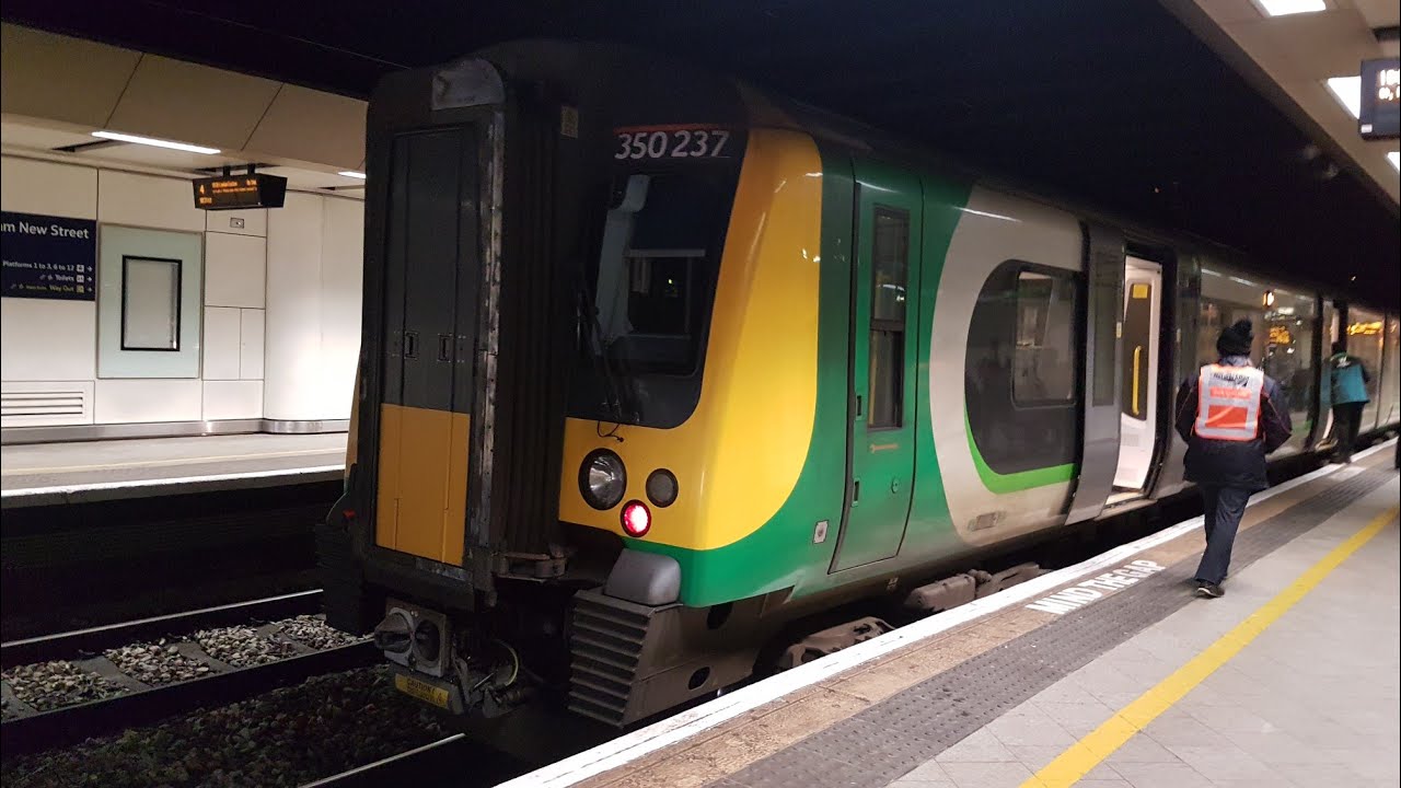 London Northwestern Railway Class 350249/350237 Departing Coventry ...